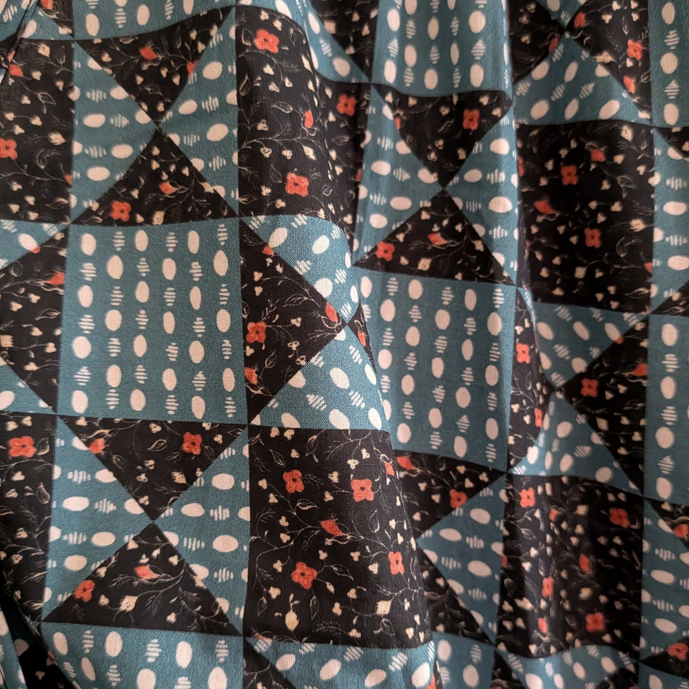Christy Dawn Dawn Dress In Star Quilt - Picture 3 of 4